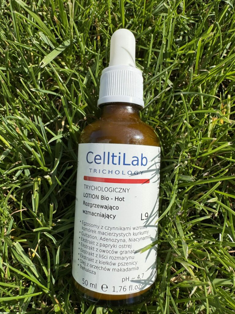 Trycholog Bydgoszcz Milena - Lotion Rozgrzewająco-Wzmacniający Bio-Hot L9 od Celltilab